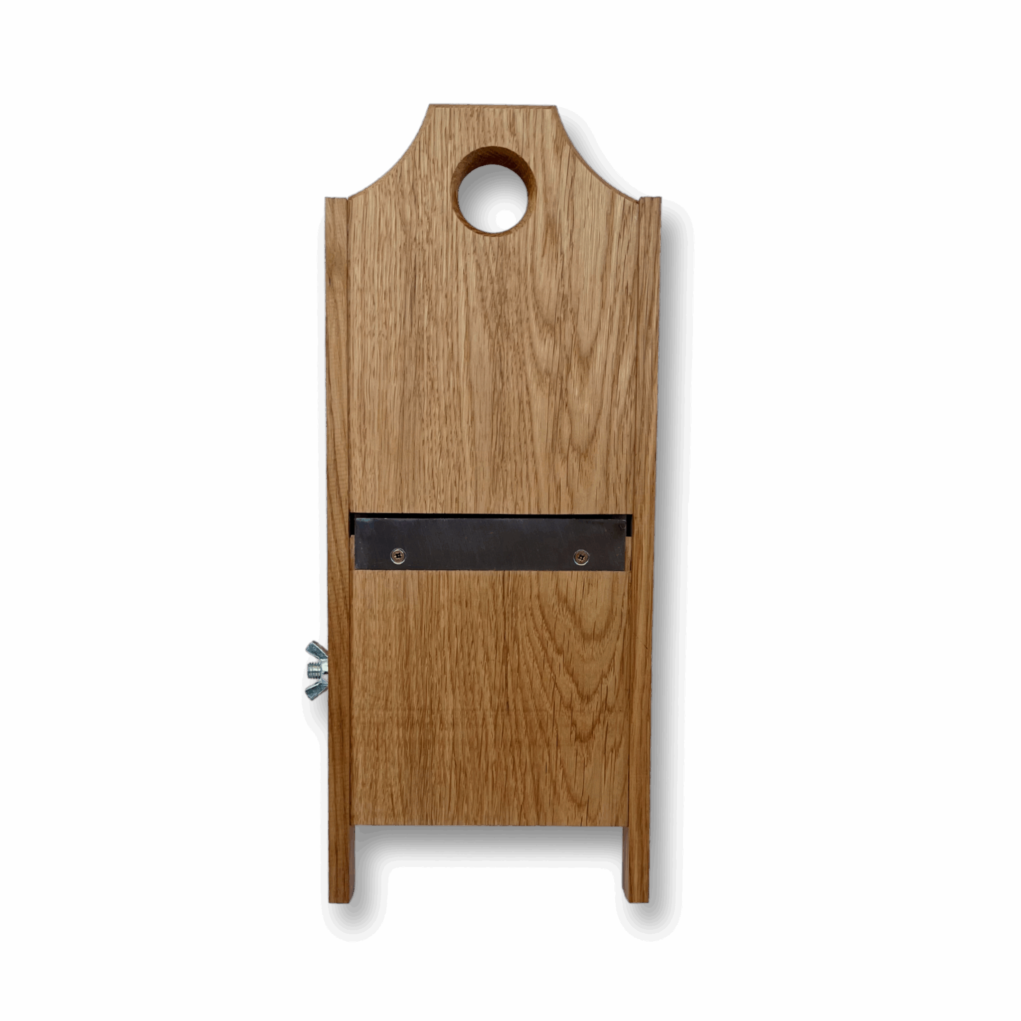 Дубова шатківниця для овочів з регульованим лезом