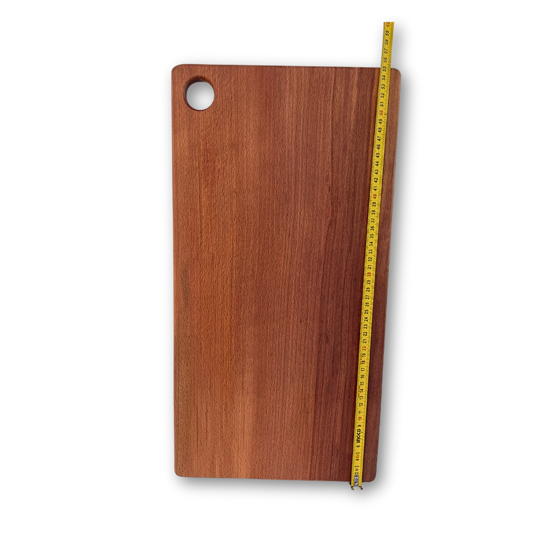 Кухонна обробна дошка з бука 30 х 55 см - Зображення 3