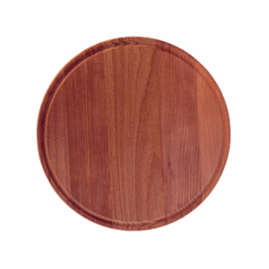 Дерев’яна кругла дошка для піци та подачі страв 35 см