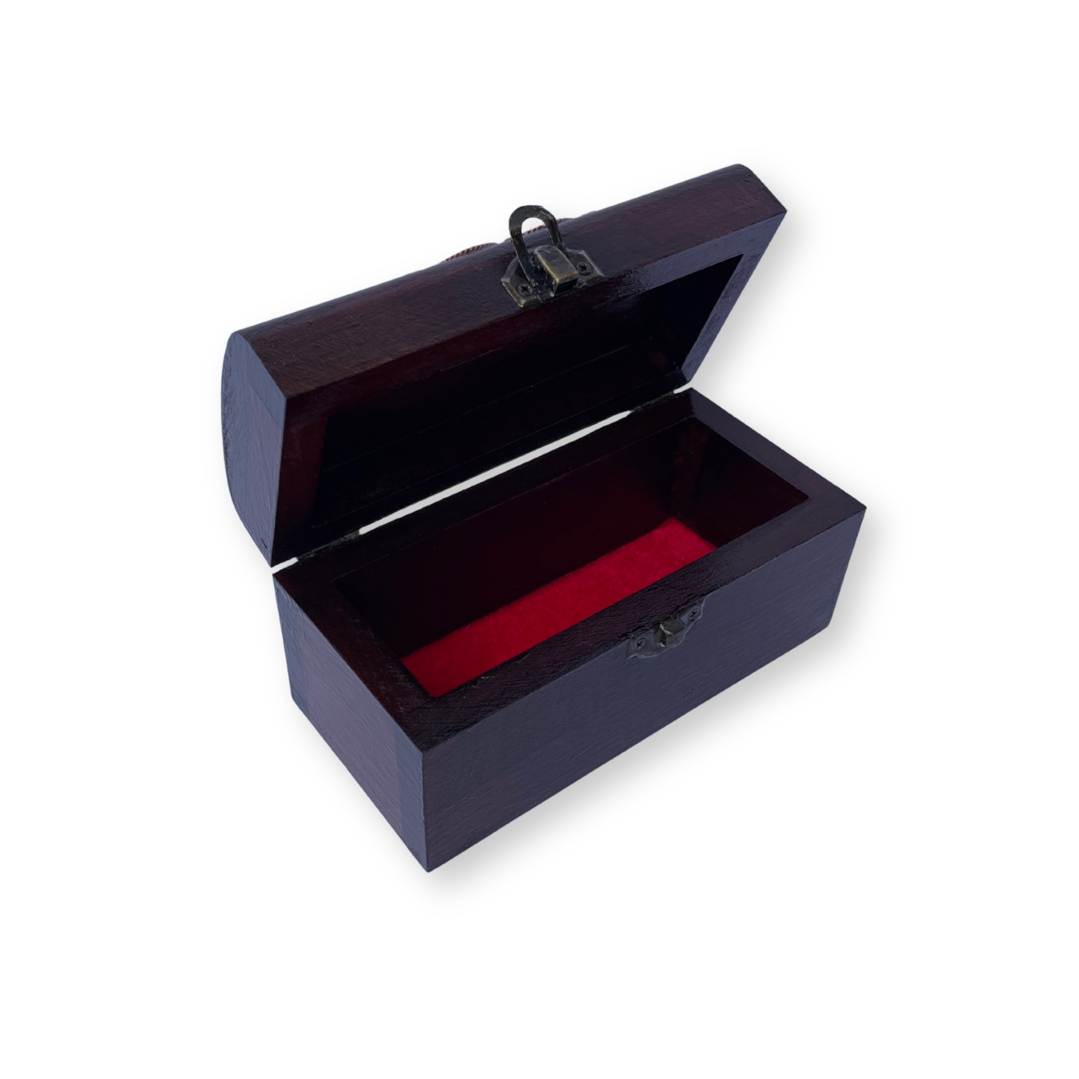 Дерев'яна шкатулка з мідним оздобленням "Ромашка №3" розміром 16х8х9 см - Зображення 5