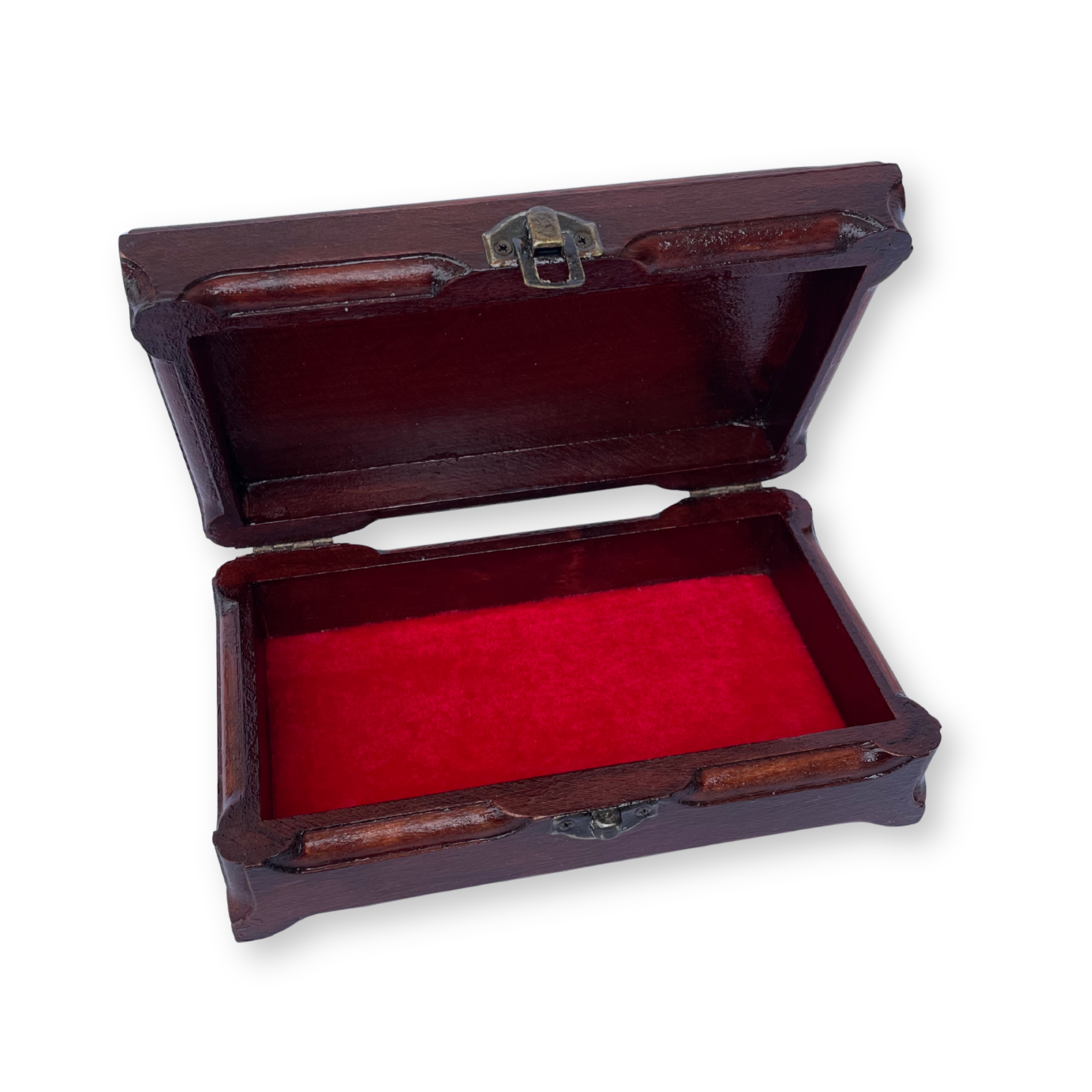 Дерев'яна купюрниця з мідним оздобленням "Ромашка №8" розміром 19х11х7 см - Зображення 5