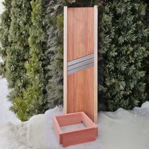Велика дубова шатківниця для капусти з ящиком 20 x 70 см