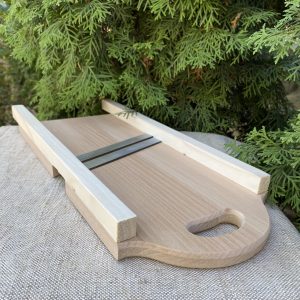 Букова шатківниця для капусти на два ножі 18 x 45 см